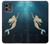 W3250 Mermaid Undersea Hard Case and Leather Flip Case For Motorola Moto G Stylus 5G (2023)