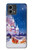 W3282 Santa Xmas Castle Hard Case and Leather Flip Case For Motorola Moto G Stylus 5G (2023)