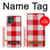 W3535 Red Gingham Hard Case and Leather Flip Case For Motorola Moto G Stylus 5G (2023)