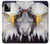 W0854 Eagle American Hard Case and Leather Flip Case For Motorola Moto G Power (2023) 5G