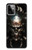 W1027 Hardcore Metal Skull Hard Case and Leather Flip Case For Motorola Moto G Power (2023) 5G