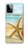 W1117 Starfish on the Beach Hard Case and Leather Flip Case For Motorola Moto G Power (2023) 5G