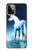 W1130 Unicorn Horse Hard Case and Leather Flip Case For Motorola Moto G Power (2023) 5G