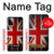 W2894 Vintage British Flag Hard Case and Leather Flip Case For Motorola Moto G Power (2023) 5G