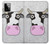 W3257 Cow Cartoon Hard Case and Leather Flip Case For Motorola Moto G Power (2023) 5G