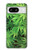 W1656 Marijuana Plant Hard Case and Leather Flip Case For Google Pixel 8