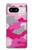 W2525 Pink Camo Camouflage Hard Case and Leather Flip Case For Google Pixel 8