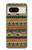 W2860 Aztec Boho Hippie Pattern Hard Case and Leather Flip Case For Google Pixel 8