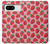 W3719 Strawberry Pattern Hard Case and Leather Flip Case For Google Pixel 8