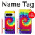 W2884 Tie Dye Swirl Color Hard Case and Leather Flip Case For Google Pixel 8 pro