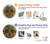 W3359 Vincent Van Gogh Skull Hard Case and Leather Flip Case For Google Pixel 8 pro