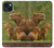 W3917 Capybara Family Giant Guinea Pig Hard Case and Leather Flip Case For iPhone 14 Plus