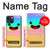 W3939 Ice Cream Cute Smile Hard Case and Leather Flip Case For iPhone 14 Plus