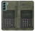 W3959 Military Radio Graphic Print Hard Case and Leather Flip Case For Samsung Galaxy S22 Plus