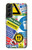 W3960 Safety Signs Sticker Collage Hard Case and Leather Flip Case For Samsung Galaxy S22 Plus