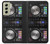 W3931 DJ Mixer Graphic Paint Hard Case and Leather Flip Case For Samsung Galaxy S21 FE 5G