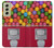 W3938 Gumball Capsule Game Graphic Hard Case and Leather Flip Case For Samsung Galaxy S21 FE 5G