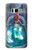 W3912 Cute Little Mermaid Aqua Spa Hard Case and Leather Flip Case For Samsung Galaxy S8