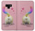 W3923 Cat Bottom Rainbow Tail Hard Case and Leather Flip Case For Note 9 Samsung Galaxy Note9