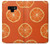W3946 Seamless Orange Pattern Hard Case and Leather Flip Case For Note 9 Samsung Galaxy Note9