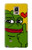 W3945 Pepe Love Middle Finger Hard Case and Leather Flip Case For Samsung Galaxy Note 4