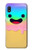 W3939 Ice Cream Cute Smile Hard Case and Leather Flip Case For Samsung Galaxy A10e