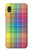 W3942 LGBTQ Rainbow Plaid Tartan Hard Case and Leather Flip Case For Samsung Galaxy A10e