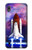 W3913 Colorful Nebula Space Shuttle Hard Case and Leather Flip Case For Samsung Galaxy A10