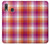 W3941 LGBT Lesbian Pride Flag Plaid Hard Case and Leather Flip Case For Samsung Galaxy A20, Galaxy A30