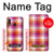 W3941 LGBT Lesbian Pride Flag Plaid Hard Case and Leather Flip Case For Samsung Galaxy A20e