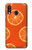 W3946 Seamless Orange Pattern Hard Case and Leather Flip Case For Samsung Galaxy A40