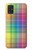 W3942 LGBTQ Rainbow Plaid Tartan Hard Case and Leather Flip Case For Samsung Galaxy A51