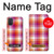 W3941 LGBT Lesbian Pride Flag Plaid Hard Case and Leather Flip Case For Samsung Galaxy A71