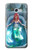 W3911 Cute Little Mermaid Aqua Spa Hard Case and Leather Flip Case For Samsung Galaxy A5 (2017)