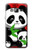 W3929 Cute Panda Eating Bamboo Hard Case and Leather Flip Case For Samsung Galaxy J3 (2016)