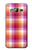 W3941 LGBT Lesbian Pride Flag Plaid Hard Case and Leather Flip Case For Samsung Galaxy J3 (2016)