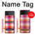 W3941 LGBT Lesbian Pride Flag Plaid Hard Case For Samsung Galaxy Z Flip 4