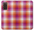 W3941 LGBT Lesbian Pride Flag Plaid Hard Case For Samsung Galaxy Z Fold2 5G