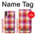 W3941 LGBT Lesbian Pride Flag Plaid Hard Case and Leather Flip Case For Huawei P20 Lite