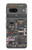 W3944 Overhead Panel Cockpit Hard Case and Leather Flip Case For Google Pixel 7