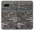 W3944 Overhead Panel Cockpit Hard Case and Leather Flip Case For Google Pixel 7