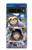 W3915 Raccoon Girl Baby Sloth Astronaut Suit Hard Case and Leather Flip Case For Google Pixel 7 Pro