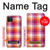 W3941 LGBT Lesbian Pride Flag Plaid Hard Case and Leather Flip Case For Google Pixel 4