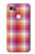 W3941 LGBT Lesbian Pride Flag Plaid Hard Case and Leather Flip Case For Google Pixel 2 XL