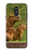 W3917 Capybara Family Giant Guinea Pig Hard Case and Leather Flip Case For LG Q Stylo 4, LG Q Stylus