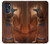 W3919 Egyptian Queen Cleopatra Anubis Hard Case and Leather Flip Case For Motorola Moto G (2022)