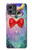 W3934 Fantasy Nerd Owl Hard Case and Leather Flip Case For Motorola Moto G Stylus 5G (2023)