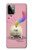 W3923 Cat Bottom Rainbow Tail Hard Case and Leather Flip Case For Motorola Moto G Power (2023) 5G