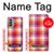 W3941 LGBT Lesbian Pride Flag Plaid Hard Case and Leather Flip Case For Motorola Moto G51 5G