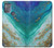 W3920 Abstract Ocean Blue Color Mixed Emerald Hard Case and Leather Flip Case For Motorola Moto G50